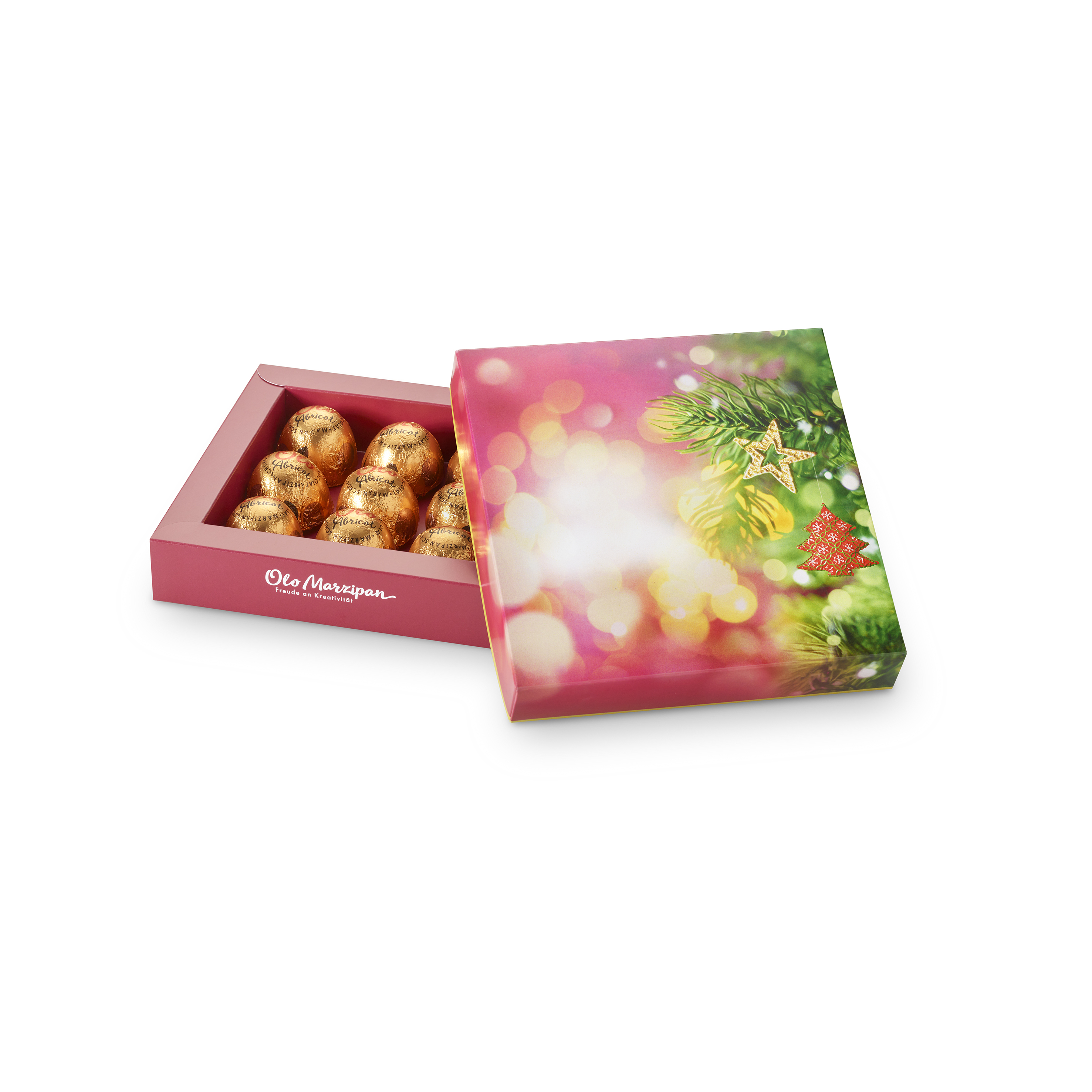 9er Geschenkbox Olo Abricot "Festtage"