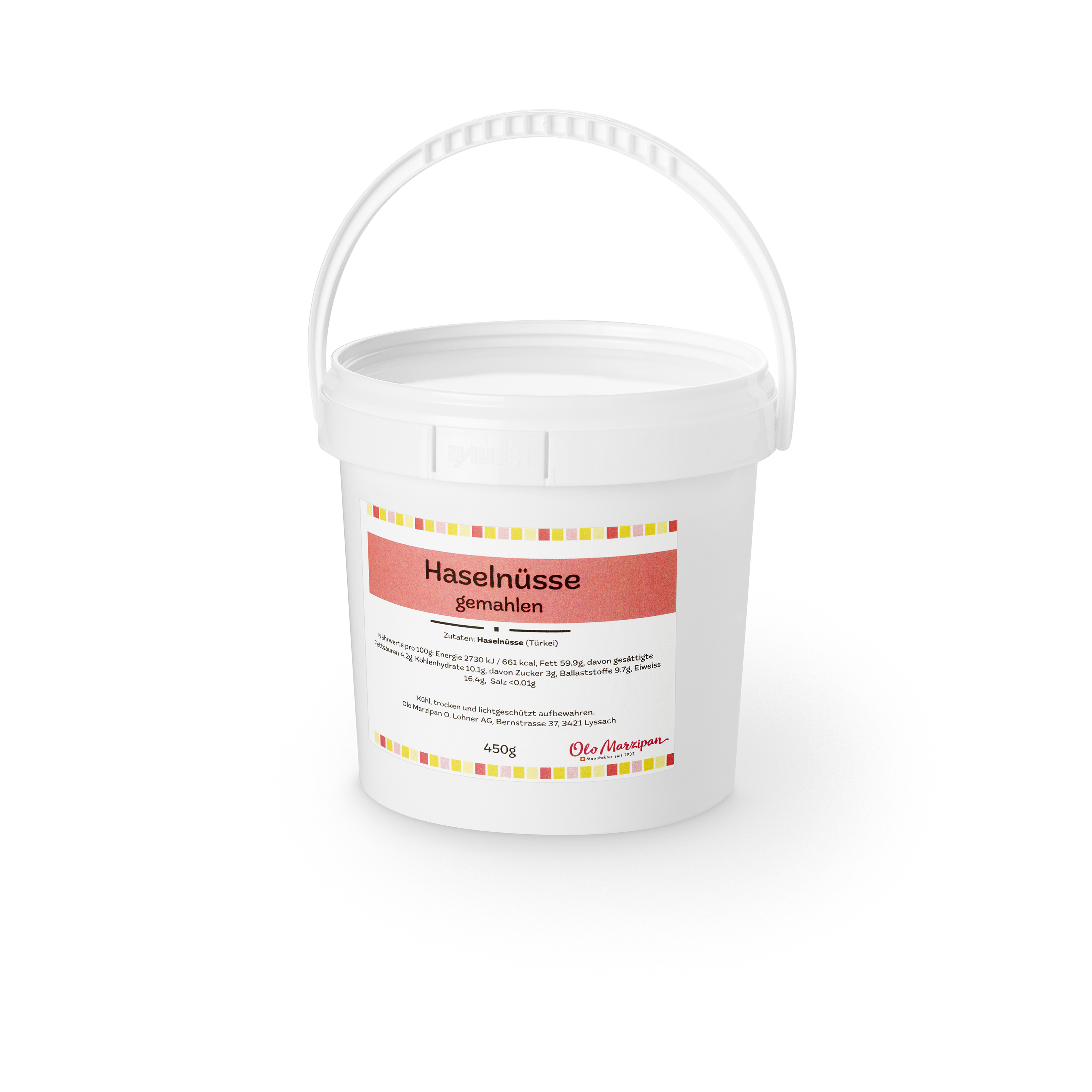 Haselnüsse gemahlen 450g