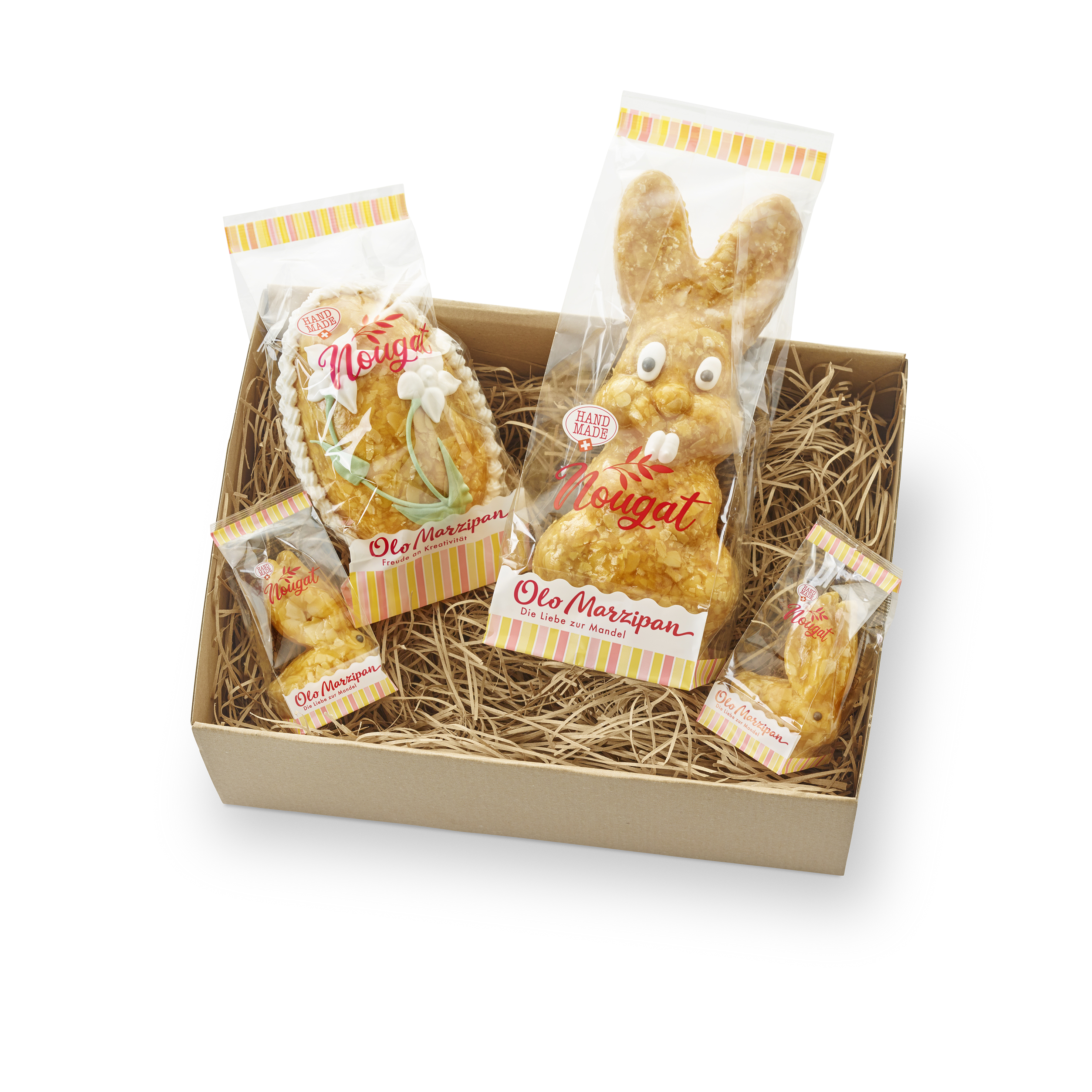 Mandel Nougat Geschenkbox