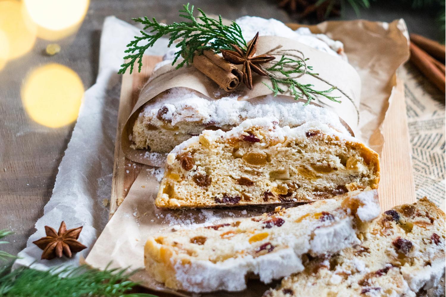 Christstollen mit Marzipan