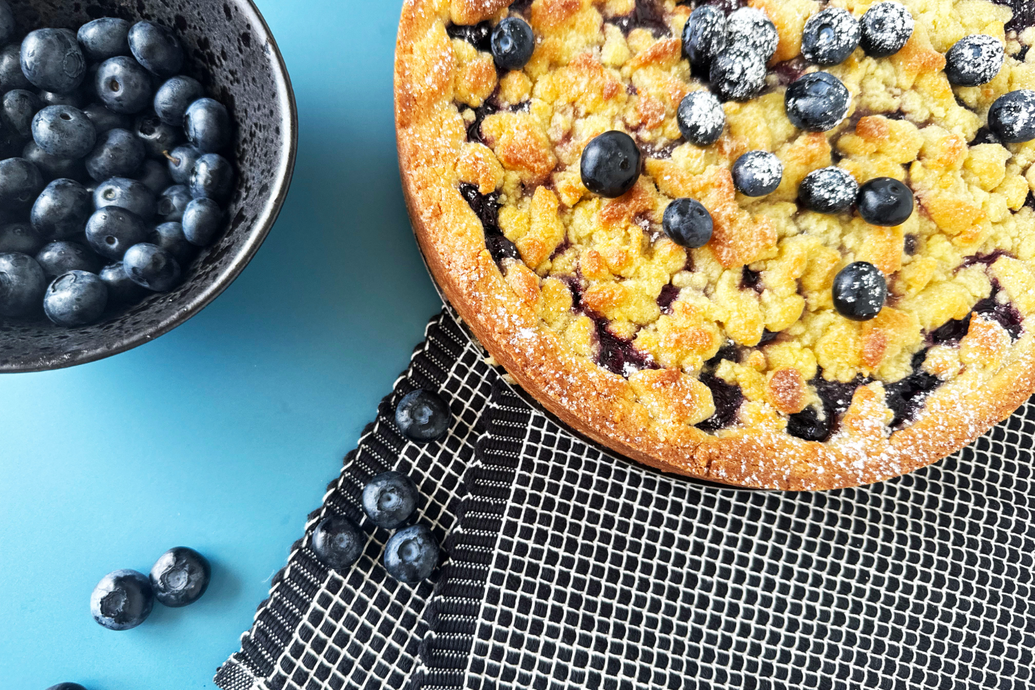 Heidelbeer Crumble