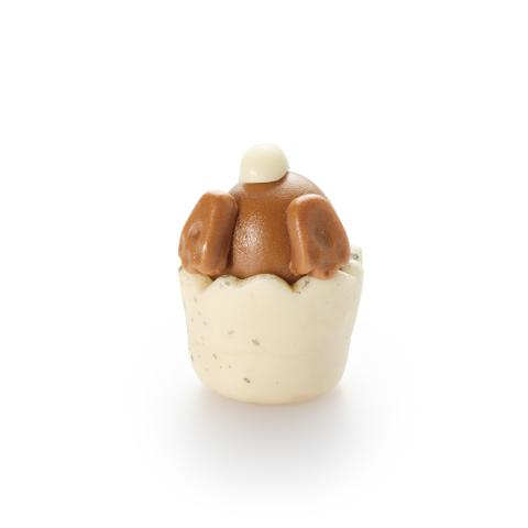 Marzipanfigur Hase in Eierschale