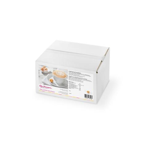 Kaffeebeilage Mandel Nougat Kugeln in Karton