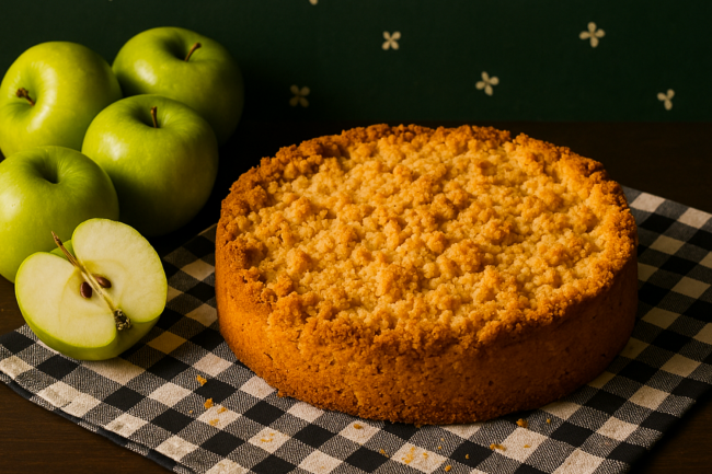Apfelkuchen mit Streusel