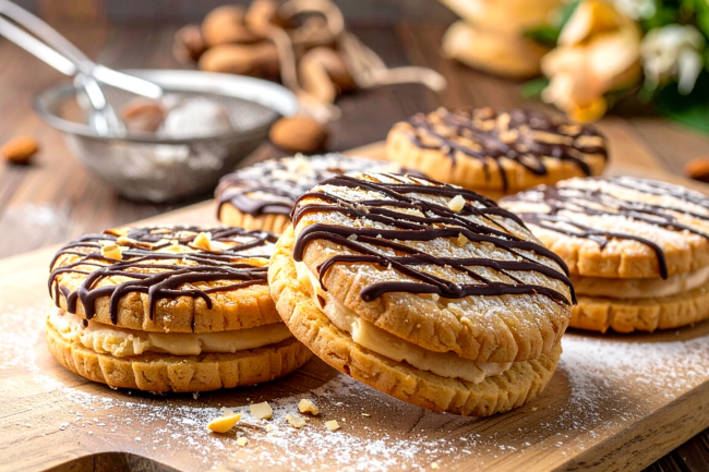 Marzipan mit Orangengeschmack im Guetzli
