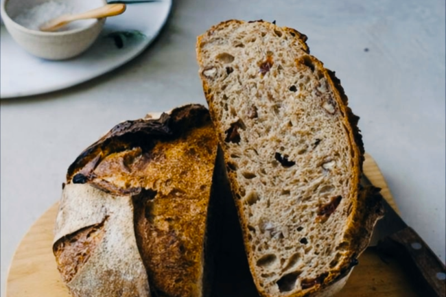 Dinkel - Pekannuss Brot