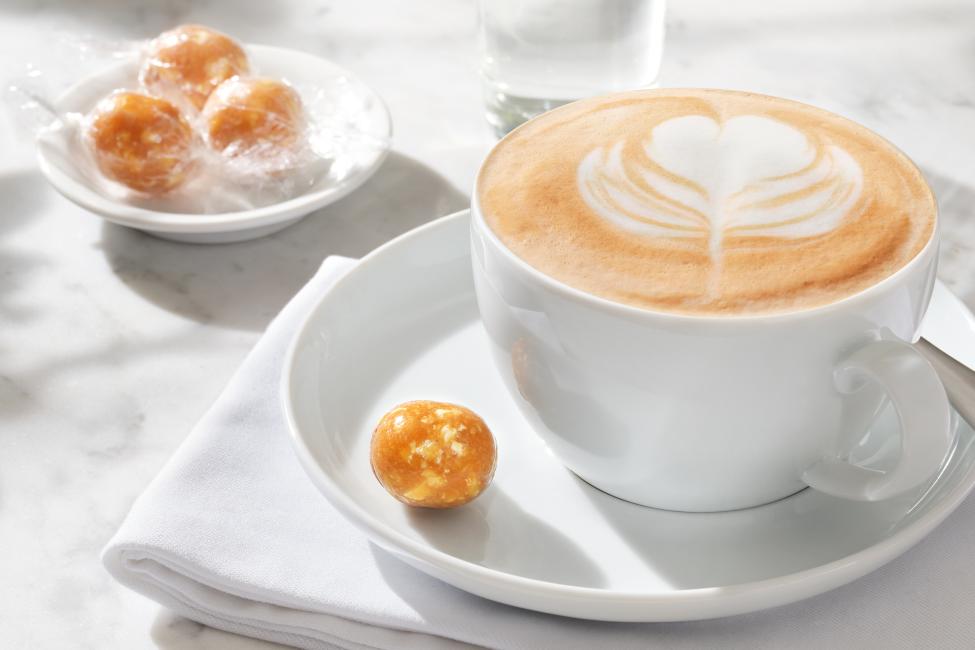 Kaffeebeilage Mandel Nougat Kugeln 240 Stück